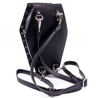 Heartless Mini Rucksack Rose Coffin