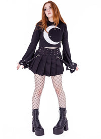 Heartless Langarm Crop Shirt Selene Top