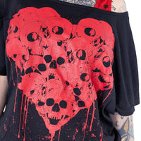 Heartless Top Skull Heart