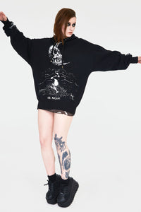 Jawbreaker Kapuzenpullover Skull Moon Hoodie