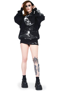 Jawbreaker Kapuzenpullover Skull Moon Hoodie