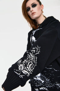Jawbreaker Kapuzenpullover Skull Moon Hoodie