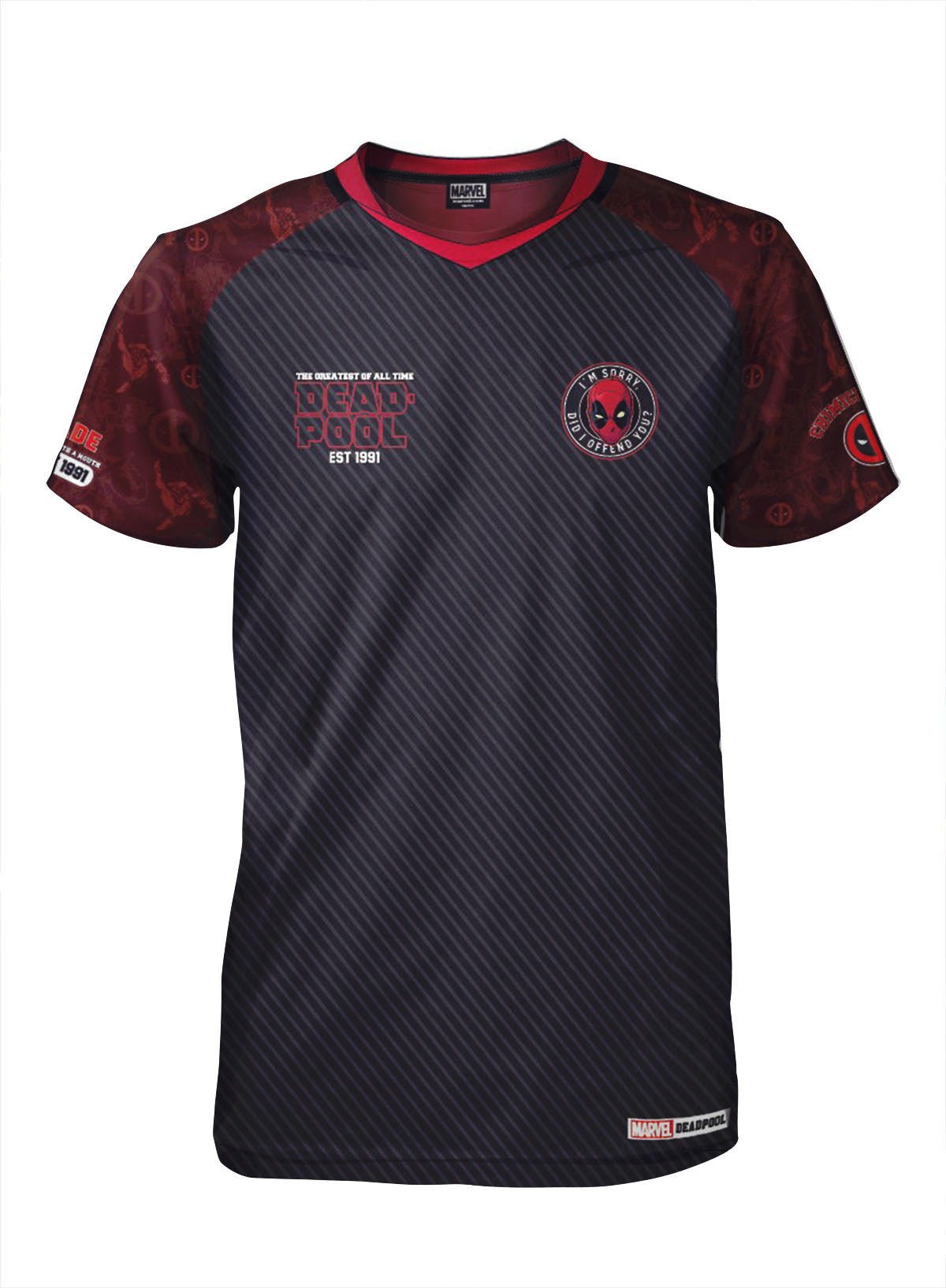 Deadpool Trikot The Greatest 91 Soccer Jersey