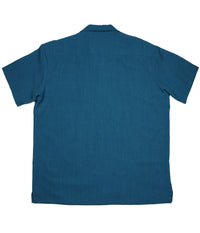 Steady Clothing Hemd Pinstripe Tiki Pacific Blau