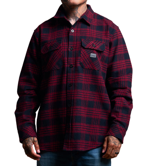 Sullen Clothing Flanellhemd Emberwood Flannel Shirt