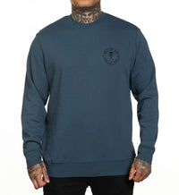 Sullen Clothing Pullover Ever Crew Blau