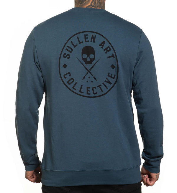 Sullen Clothing Pullover Ever Crew Blau