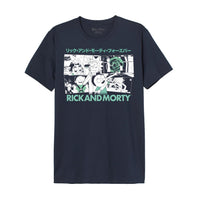 Rick And Morty T-Shirt Comics Party
