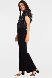 Voodoo Vixen Cordhose Blith Black