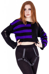 Vixxsin Crop Pullover Violetta Lila