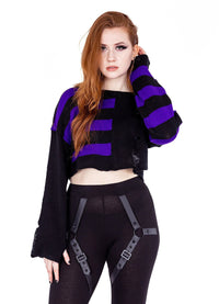 Vixxsin Crop Pullover Violetta Lila