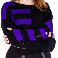 Vixxsin Crop Pullover Violetta Lila
