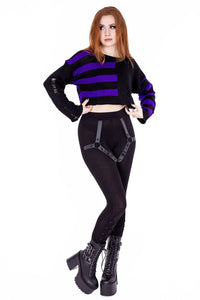 Vixxsin Crop Pullover Violetta Lila
