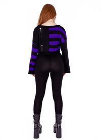 Vixxsin Crop Pullover Violetta Lila