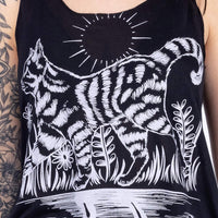 Cupcake Cult Tank Top Walking Cats