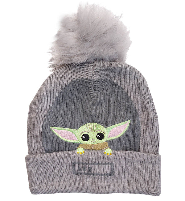Star Wars Mütze The Mandalorian Grogu In The Crib Pom Beanie